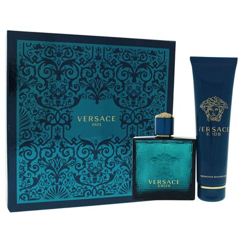 versace eros men's cologne set